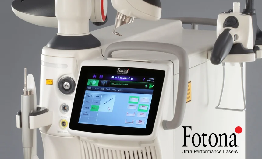 clinic fotona laser portugal modern machine