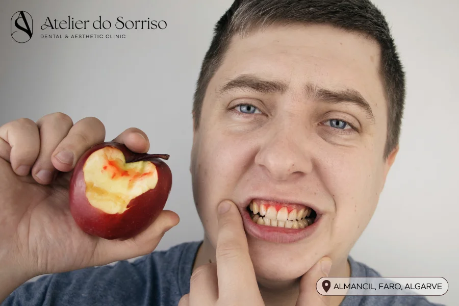 dentista tratamento doencas periodontais algarve faro almancil