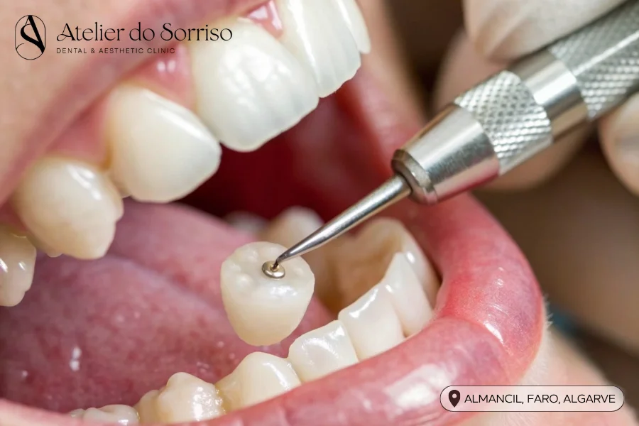 coroa dentaria algarve faro almancil