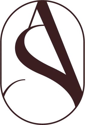 Monograma cor de vinho