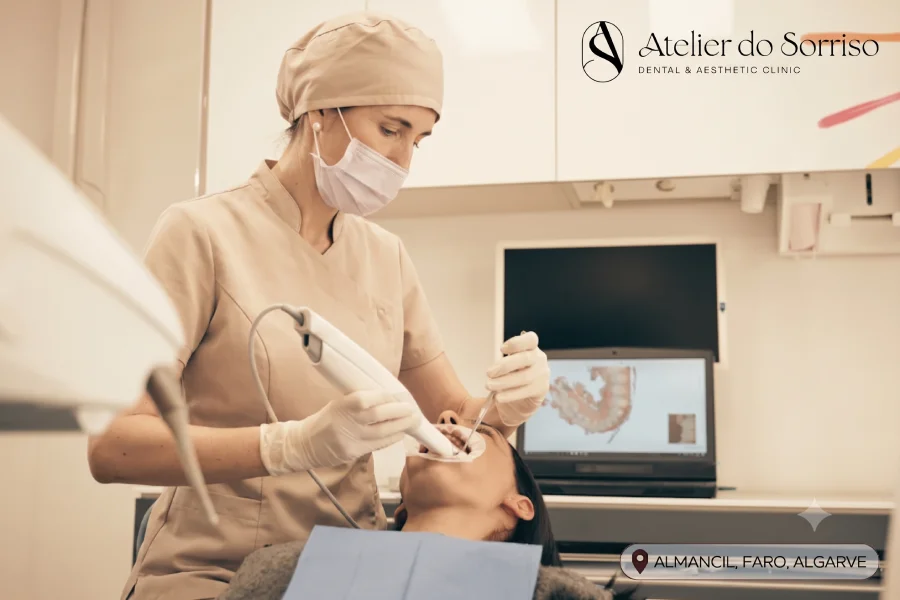 moldagem digital scanner intraoral algarve faro almancil b