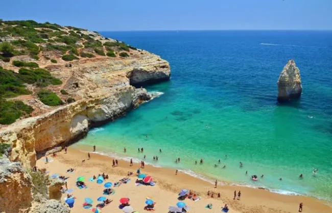 Algarve beaches in Portugal
