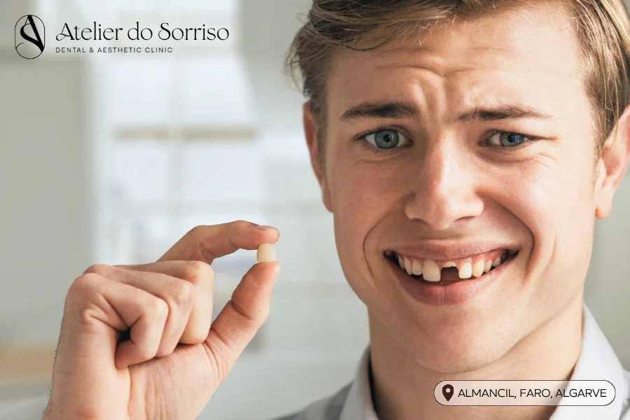 dente fraturado algarve faro almancil