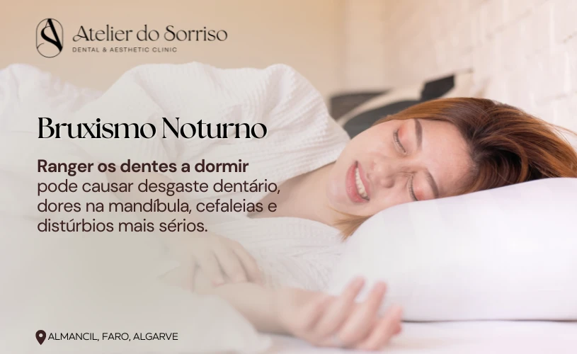 tratar bruxismo noturno do sono